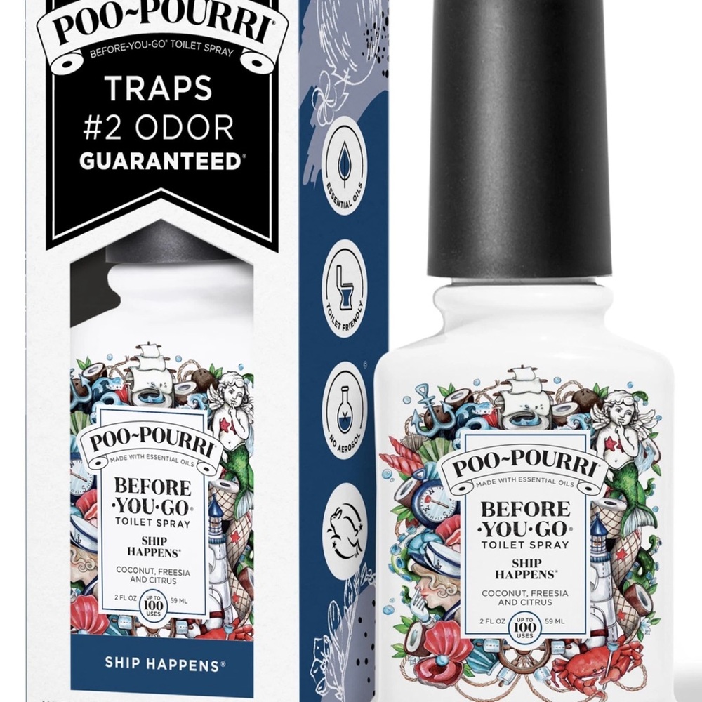 Poo-Pourri Before-You-Go Toilet Spray shop happens
